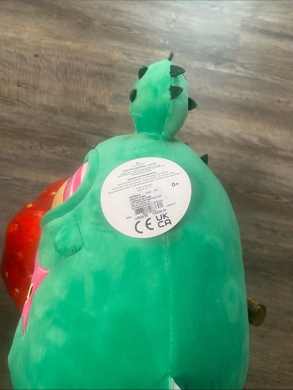 NWT SMOKO x tokudoki cactus plushie - Picture 6 of 7